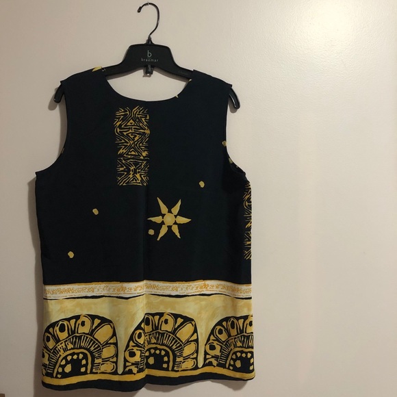 Vintage Desdemona Sport V-Neck Tank Top - Picture 2 of 5